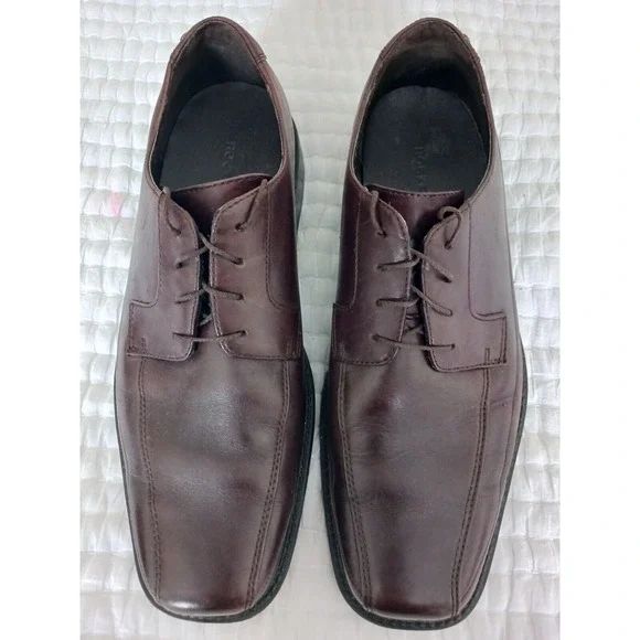 Rockport Mens‎ Oxford Leather Dress Shoes 9W EUC Rockport Shoes Men main image 3